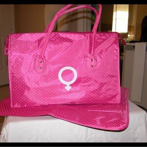 Murval Tote Baby Girl Pink Dot - From Fred Segal Baby $89 NWT